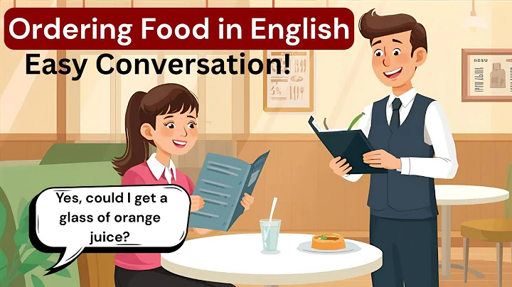 English Conversation Practice | Ordering Food at a Restaurant #orderingfood