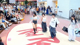 [STREET ARTIST] AON1, CHINESE STUDENT TEAM. HONGDAE BUSKING. 240816.