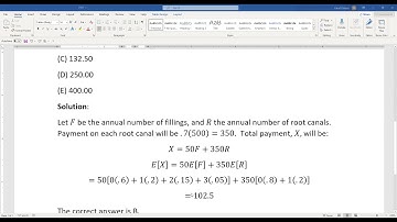 Actuarial SOA Exam P Sample Question 255 (once 327) Solution