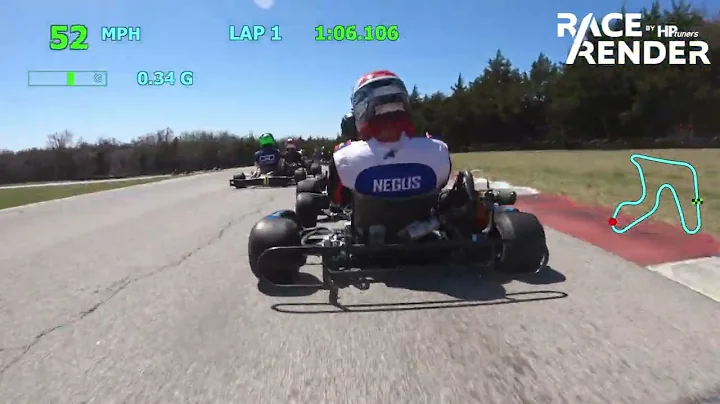 Hallett motor racing circuit KART Apr 9 2022 LO206...