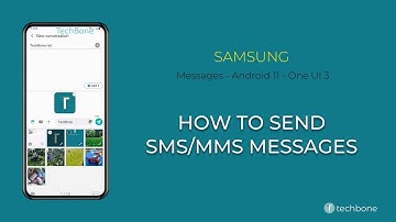 How to Send SMS/MMS messages - Samsung Messages [Android 11 - One UI 3]