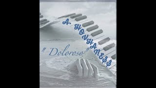 Alan HOVHANESS : Suite for piano op. 96 (1)   Doloroso
