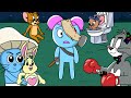 Corrupted tom  jerry 4  smurf cat  skibidi toilet invasion animation