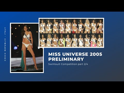 Miss Universe 2005 - Preliminary Swimsuit part 2/4