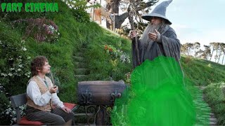 Gandalf has awkward farts on Bilbo Baggins