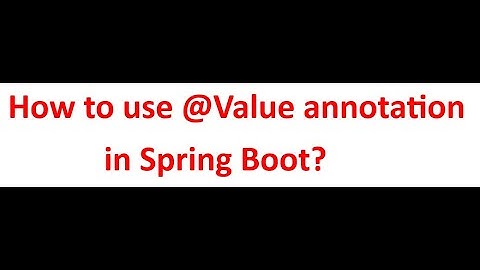 How to use @Value annotation in Spring Boot #Spring Boot #2024