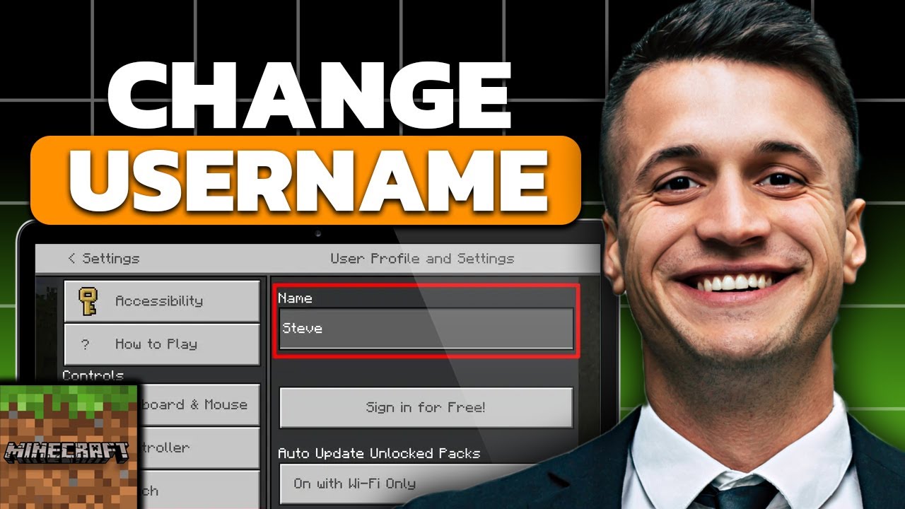 How To Change Your Minecraft Username (Updated 2025) - YouTube