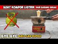 Cara buat kompor listrik dari kaleng biskuit