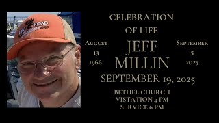 Jeff Millin's Memorial Service