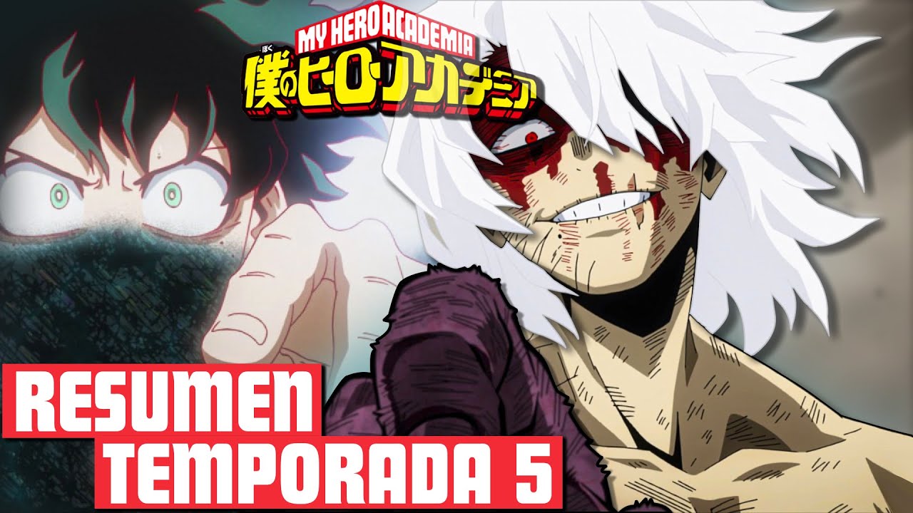 EL SECRETO DEL ONE FOR ALL BOKU NO HERO TEMPORADA 5 - YouTube