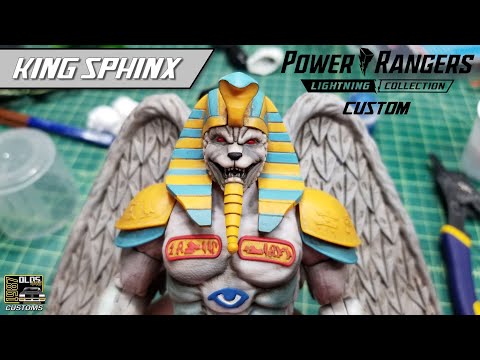 Mighty Morphin Power Rangers Lightning Collection King Sphinx