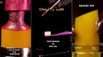 Melting,cutting ASMR Close-Up macro #satisfying #closeup #macro #asmrvideo #laowa