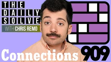 Connections 909 - NYT Word Game - 6 December 2025 #connections