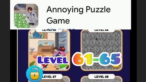 Annoying puzzle game level 61 62 63 64 65 #gaming #puzzle #youtubevideo
