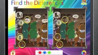 Find the differences - free and very simple iPad / iPhone app for small children screenshot 2