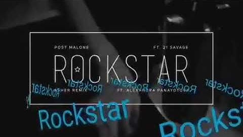 Thumbnail of Post Malone ft. 21 Savage- Rockstar (processing) [Effect] "Asher Remix Cover"