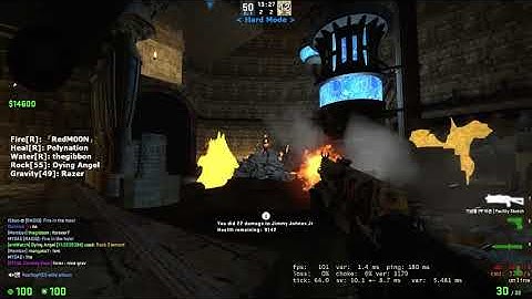 [카스글옵 좀비탈출/CS:GO Zombie escape] ze_FFXIV_Pharos_Sirius_v1_5f stage Hard