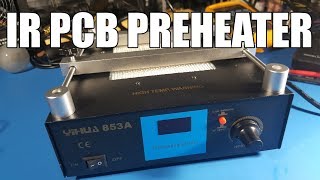 SDG #074 PCB IR Preheating Station for BGA and SMT Rework - Yihua 853A