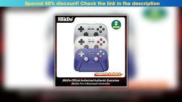 Exclusive 8BitDo Pro 3 Bluetooth Controller for Nintendo Switch 1/2 with TMR Joysticks, Charging Do