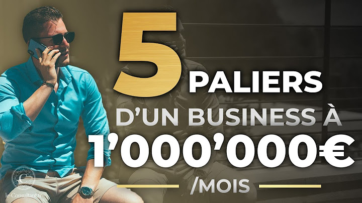 Les 5 Étapes pour Atteindre les 1 Million/Mois