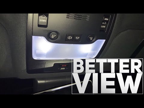 How To Replace Dome Light In 2017 Lexus IS