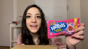 I Tried Nerds Gummy Clusters For The First Time - Candy Review, Game Time, Bonus Cat Content