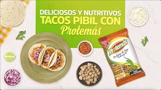 Tacos Pibil con Protemás