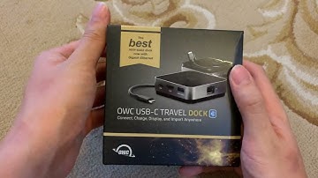 OWC USB-C Travel Dock E OWCTCDK6P2SG