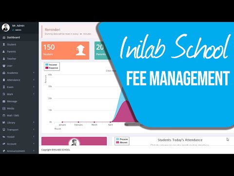 Fee management in iNiLabs School Express
