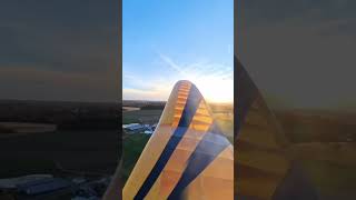 Red Zephyr rc old timer fall flight with insta 360 #rcplane  #rcaircraft