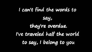 Muse~ I Belong to You (Lyrics)