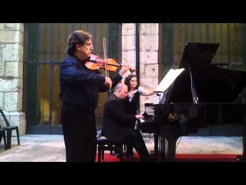 Franco Mezzena - David Boldrini | Mozart sonata KV 304 (I parte)