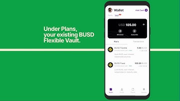 How To Top Up A BUSD Flexible Vault On Bundle