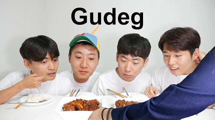 Jika teman kampung Korea pertamakali coba makanan Indonesia?! #1