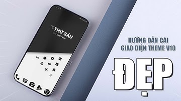 Cách cài đặt giao diện Black White Siêu Đẹp cho Android | Nova Theme #10