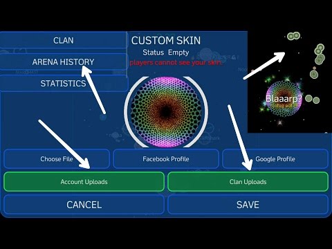 Nebulous 1.6 - New Update : Public Custom Skin + Customized Shoot Blobs