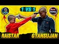 Raistar VS GyanSujan | 1 vs 1 Mobile Vs PC 🔥 Desert Eagle One Tap | Garena Free Fire