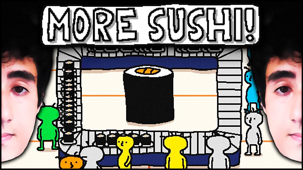 Felps e UPGRADE DE SUSHI em More Sushi! 🍣