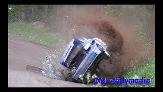 FINNISH RALLY CRASHES 2017 - 