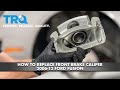 How to Replace Front Brake Caliper 2006-12 Ford Fusion