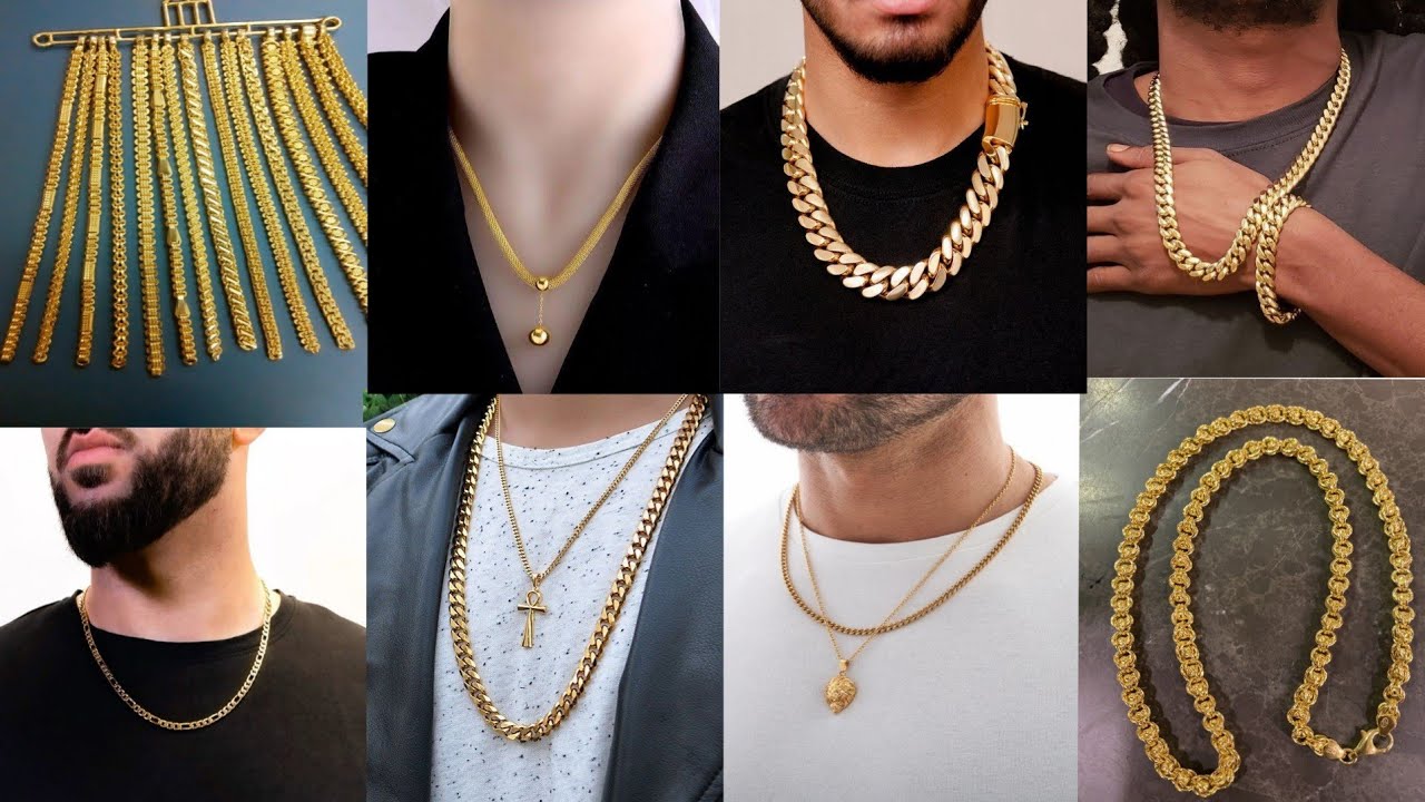 2025 Gold Men's Heavy Chain designs |Gold Chain Designs #wedding #chain ...