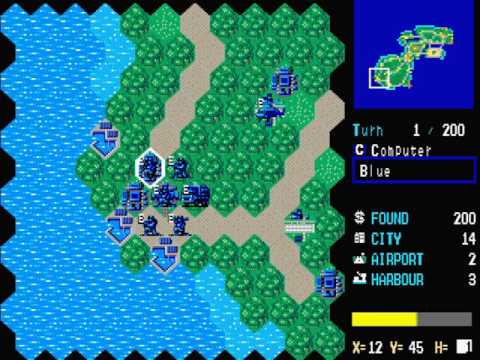 Microsoft MSX 2 ► Discs  ► Daisenryaku II - Campaign Version