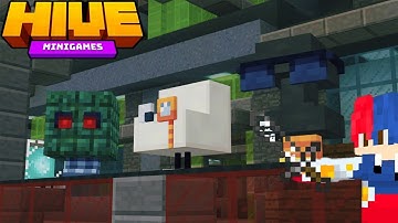 MINECRAFT HIVE Hide and seek..Quest master!!