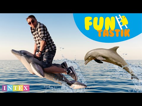 НАДУВНОЙ ПЛОТ ДЕЛЬФИН от INTEX!
