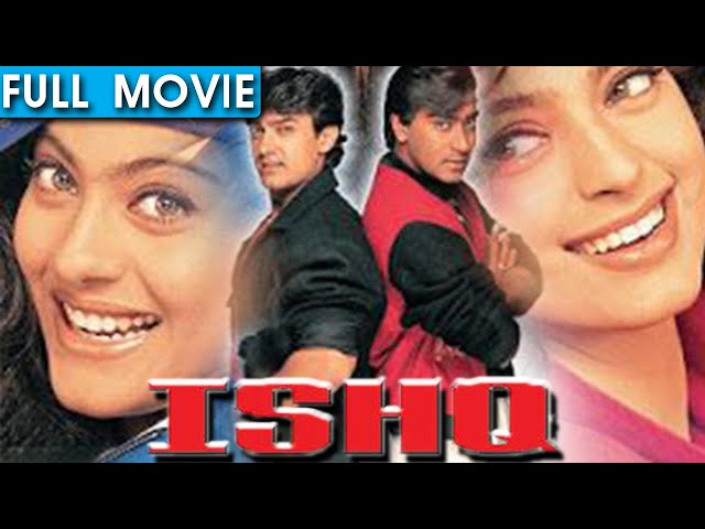 Ishq | Full Hindi Movie | Ajay Devgan | Aamir Khan | Kajol | Juhi Chawla class=