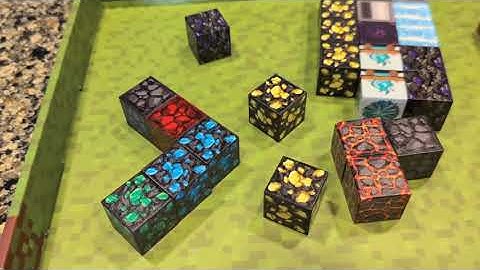 Review of Magnetic Block Set: JUST LIKE MINECRAFT!