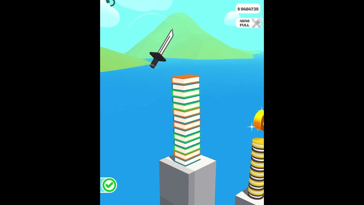 Slice it all! Very satisfying and relaxing slicing game