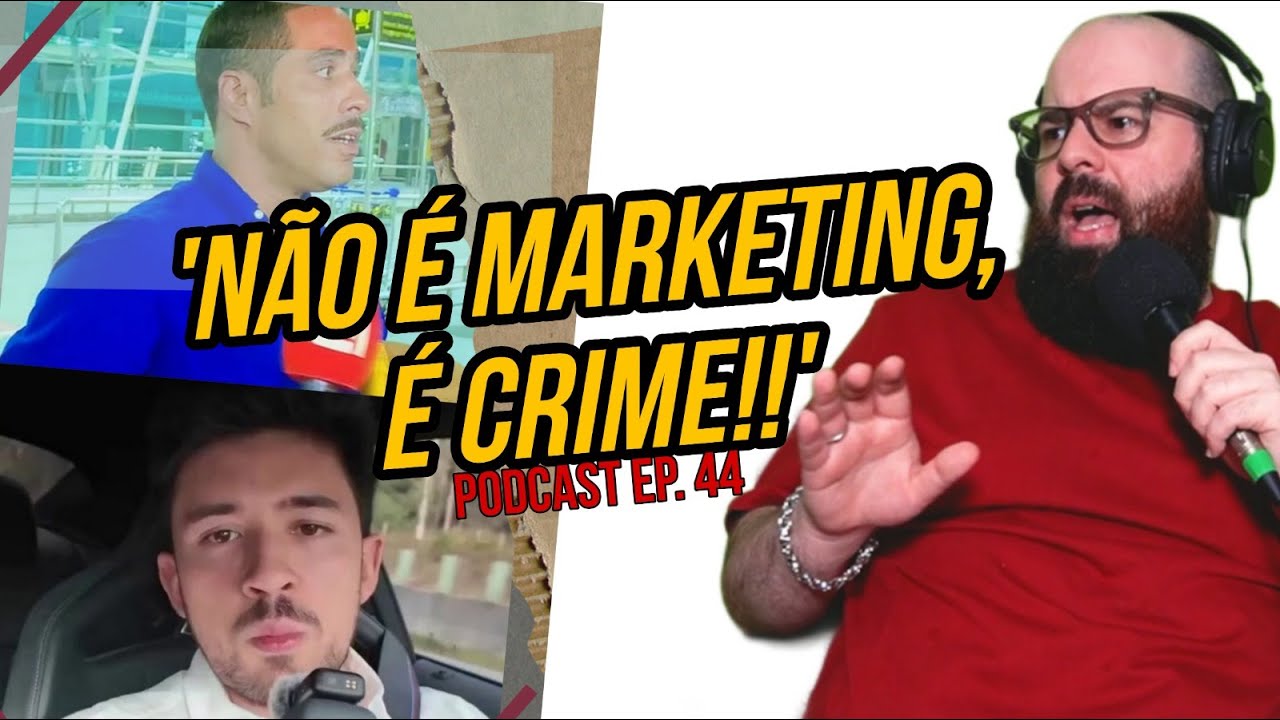 Ep. 44 - Marketing vs Polémicas com Tiago Grila e Numeiro