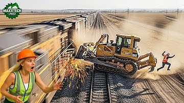 Jaw-Dropping Bulldozer Operator Skills Caught on Camera So Crazy You’d Think They’re Fake! #4