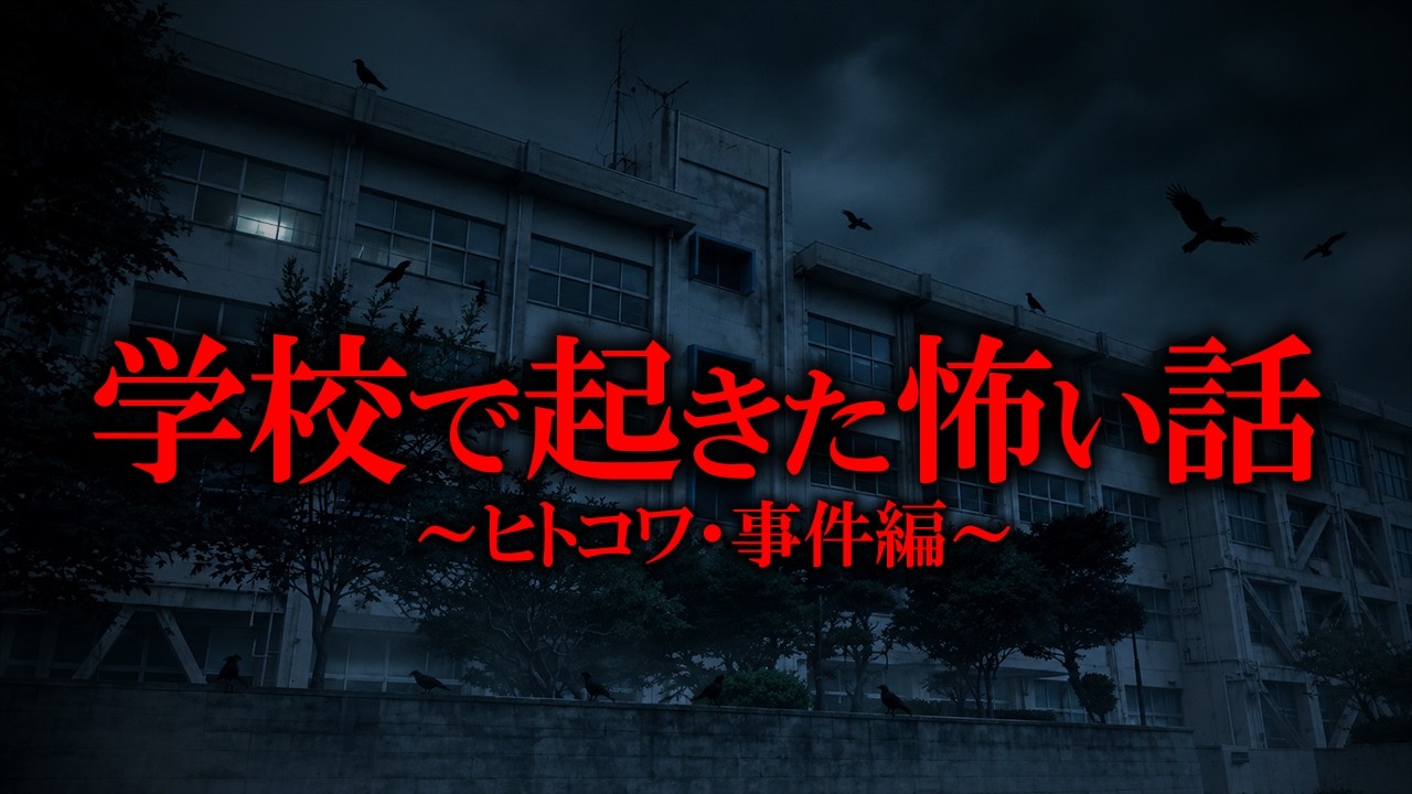 【閲覧注意】学校で起きた怖い話まとめ【たっくーTV/作業用】